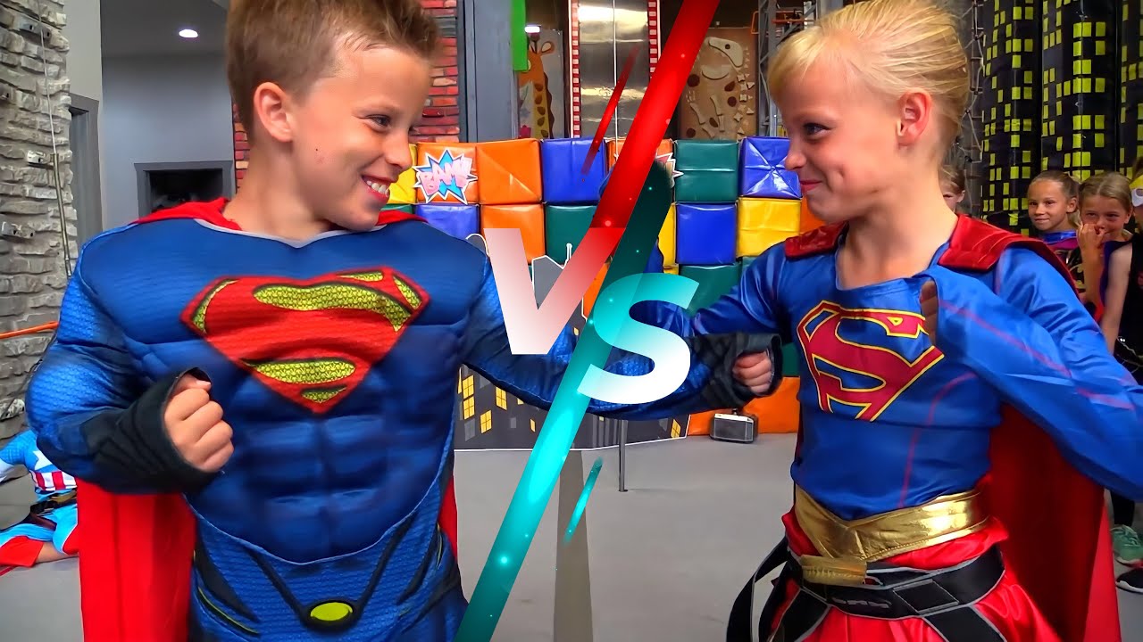 Meninas contra meninos | Competi&ccedil;&atilde;o de super-her&oacute;is | Ninja Kidz TV Portugu&ecirc;s