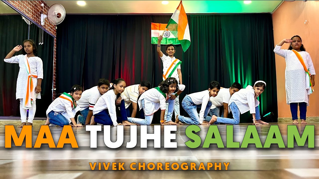 Maa Tujhe Salaam | Dance Video | Vivek Choreography | A.R.Rahman |Patriotic Dance | Independence Day