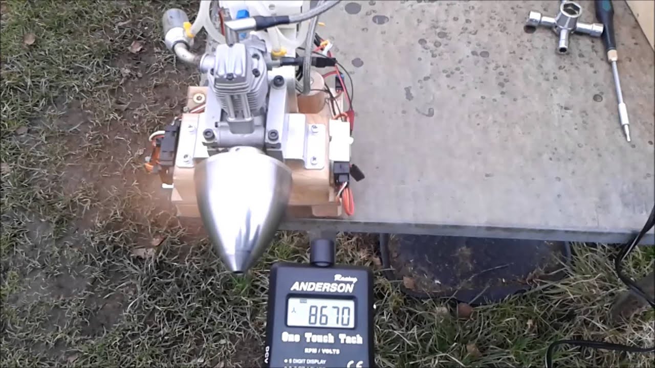 Glow vs  Spark Ignition - ASP FS 61AR with RCEXL Spark Ignition