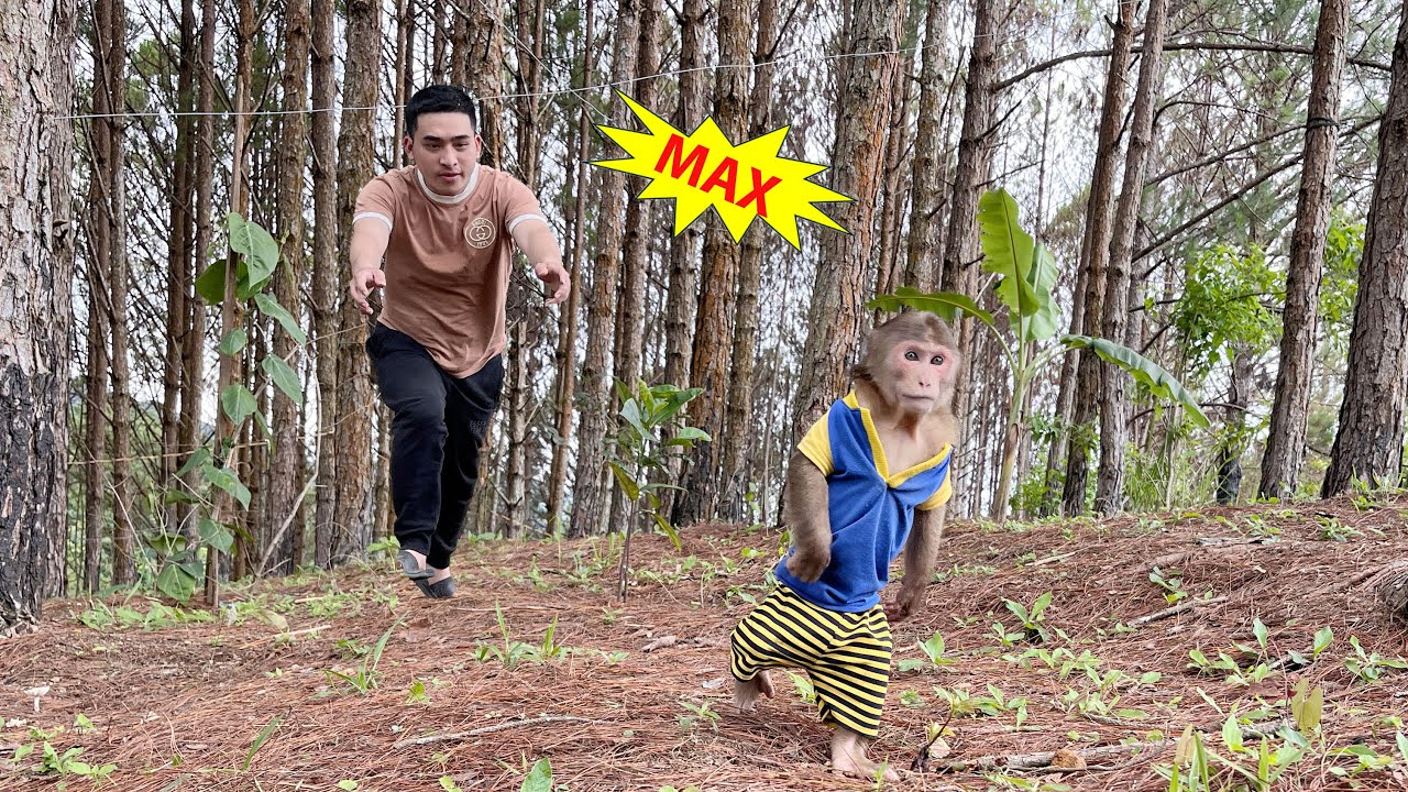Extreme fear! Smart Max didn't want uncle to come near him 🖤❎❎