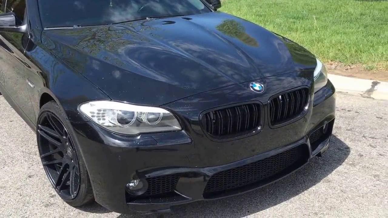BMW F10 550i V8 TT BOV and Exhaust Revs //M5 Killer//