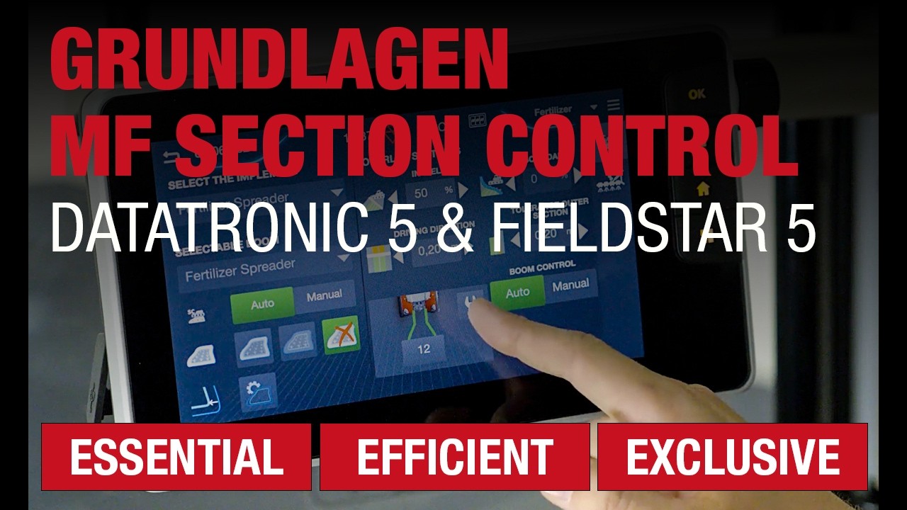 ANWENDUNG | GRUNDLAGEN MF SECTION CONTROL