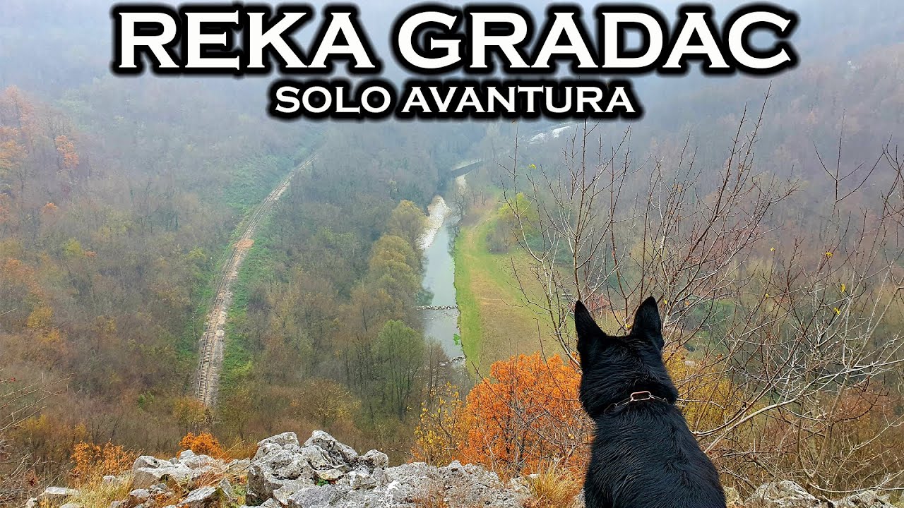 Prolazak kroz klisuru reke Gradac kod Valjeva