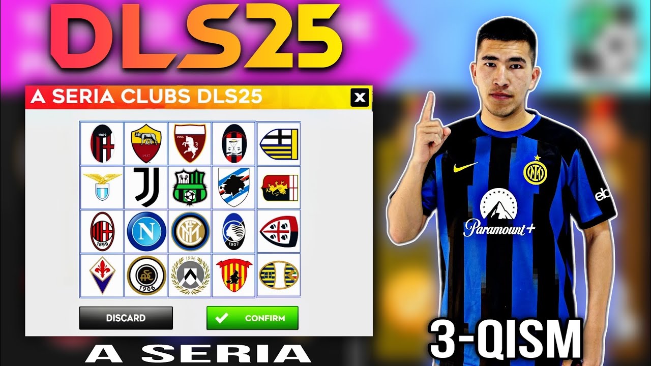 DLS25 INTER MILAN FUTBOLCHILARI VA SERIA A YULDUZLARINI SOTIB OLAMIZ.  OXIRGI QISM. LAUTARO CHAYHON