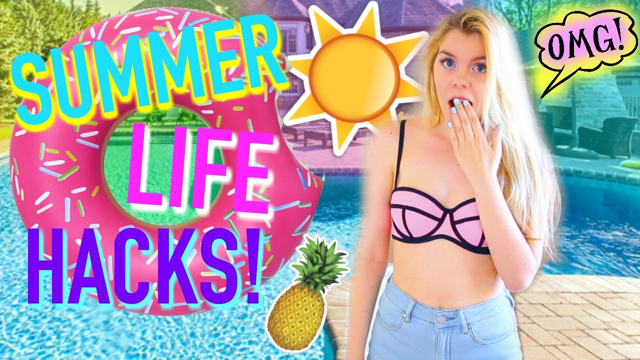 Summer Life Hacks EVERYONE Needs to Know!!