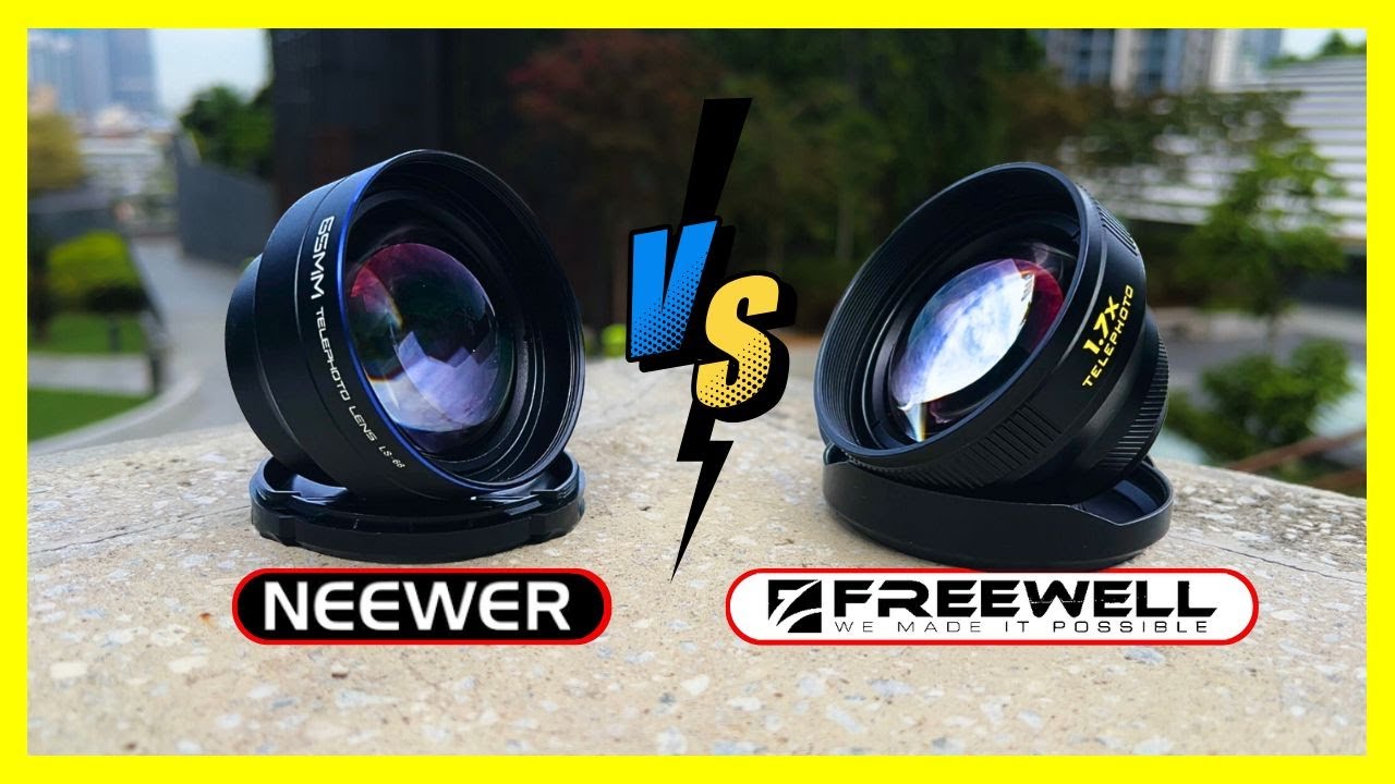 NEEWER 65mm vs FREEWELL 1.7x – Best Smartphone Telephoto Lens