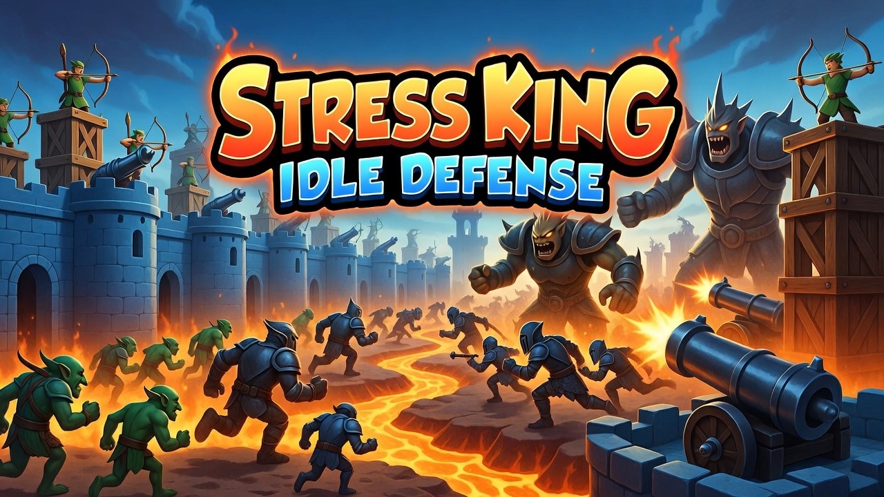 Zero Stress King: Idle Defense Первый Взгляд #1 Мясо