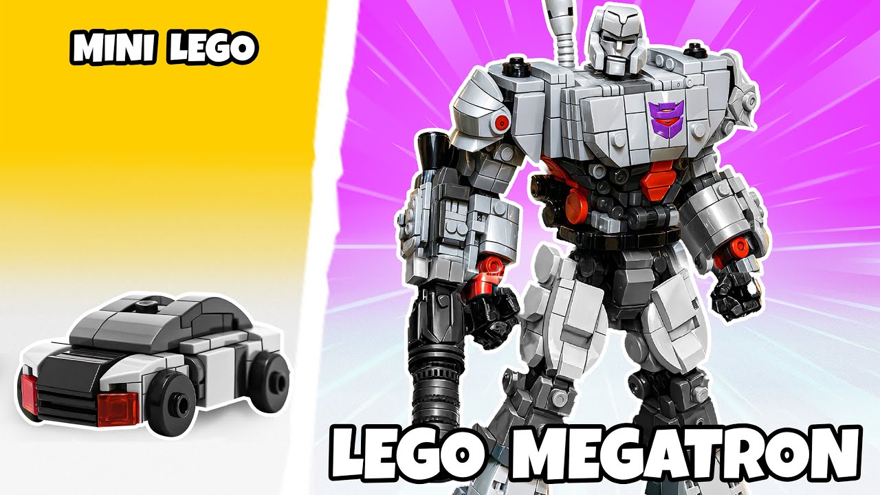 LEGO Transformers: I Simulated The EPIC Final Battle (Optimus Prime vs Megatron)🤖 💥 BricksUP