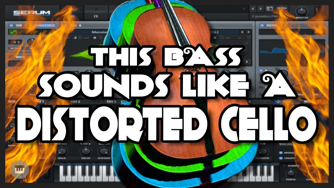 Serum Tutorial: This Bass Sounds Like a Distorted Cello (Flume/sumthin sumthin)