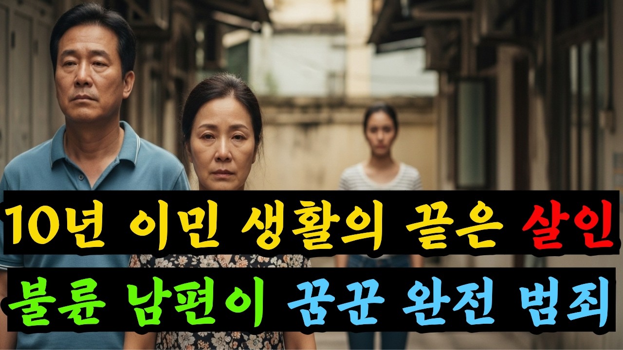 2014년 해외로 이주한 한국인 부부… 아내는 사라지고, 드러난 남편의 불륜과 살인