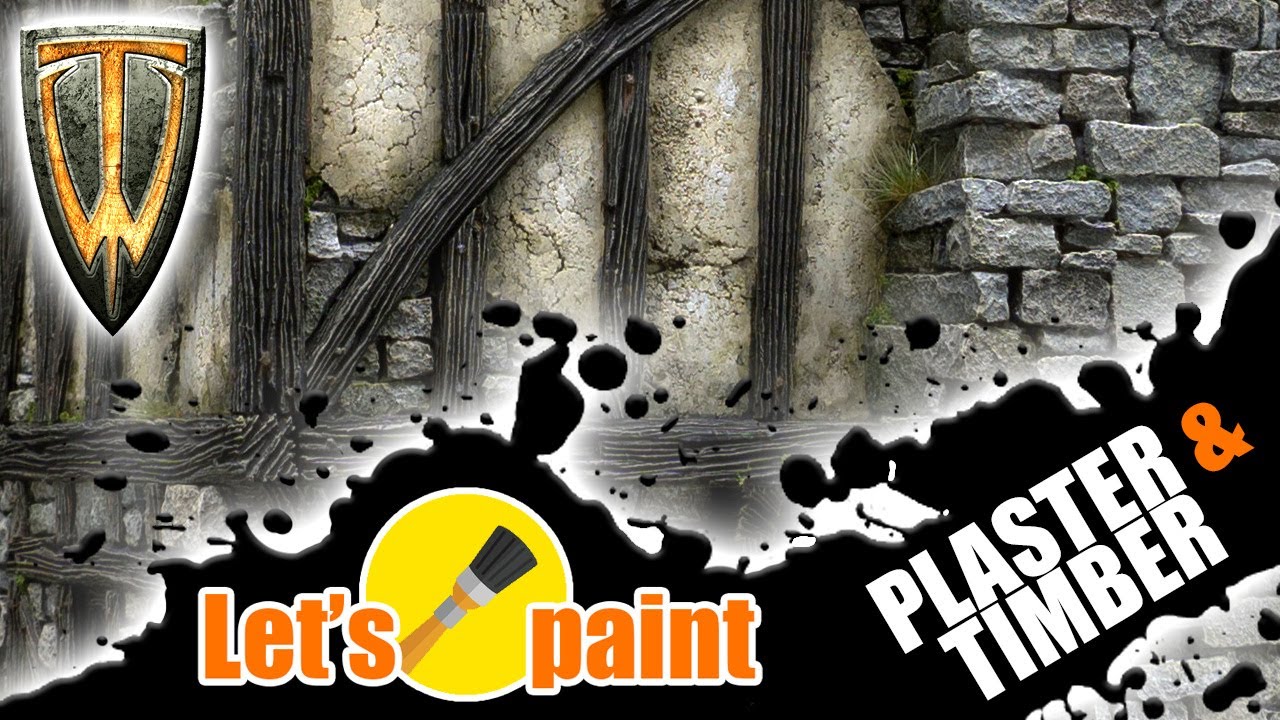 Painting PLASTER & TIMBER on Tabletop World models!