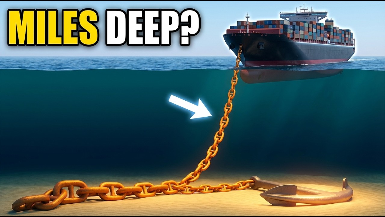 How Do Ships Anchor in the Middle of the Ocean