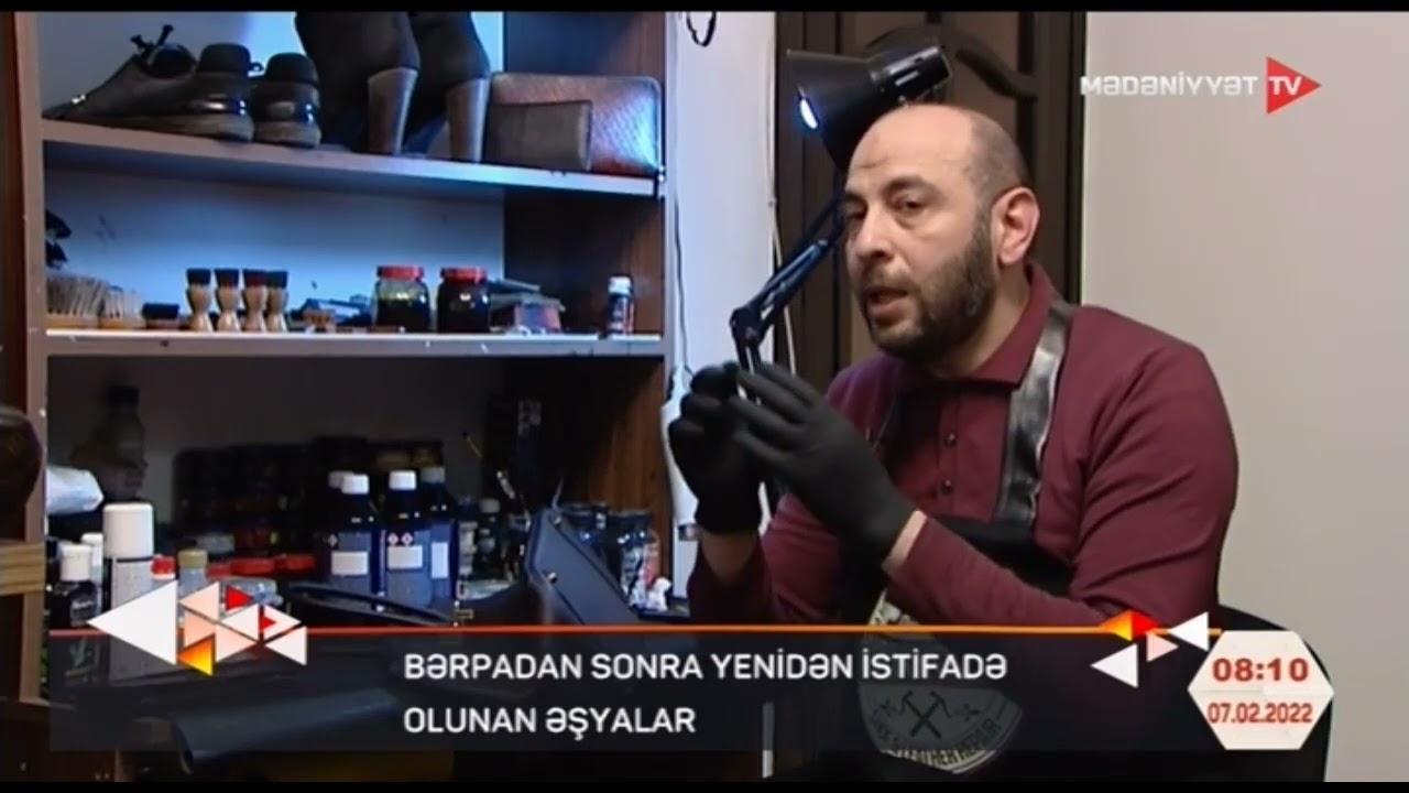 Dəri ayaqqabıların və çantaların bərpası