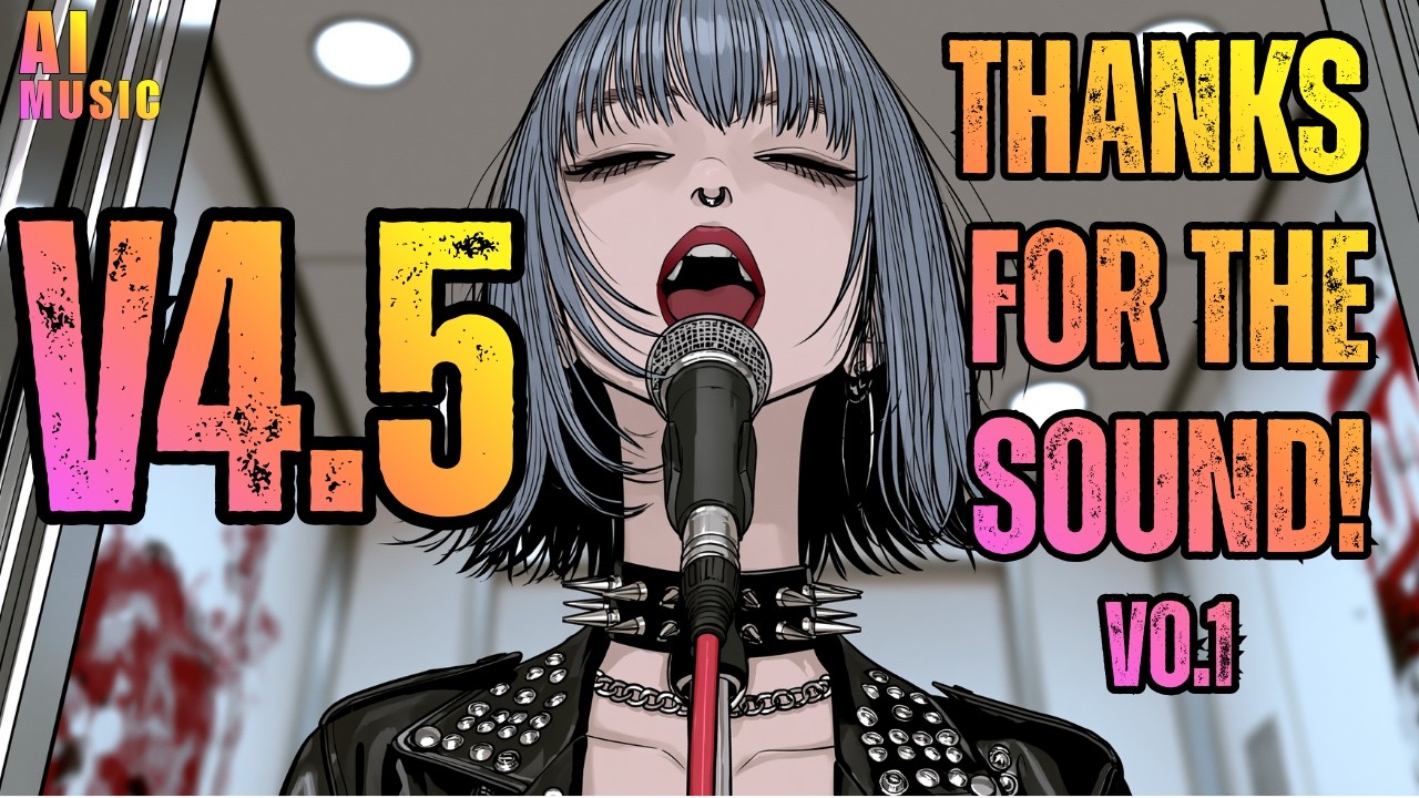 Suno v4.5 &mdash; ありがとうv4.5 | Thanks for the sound | AI Music Playlist