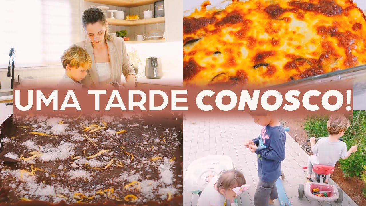 UMA TARDE (ESTRESSANTE) CONOSCO! 🥵 + receitinha de sobremesa com LIMÃO e CHOCOLATE! #dailyvlog