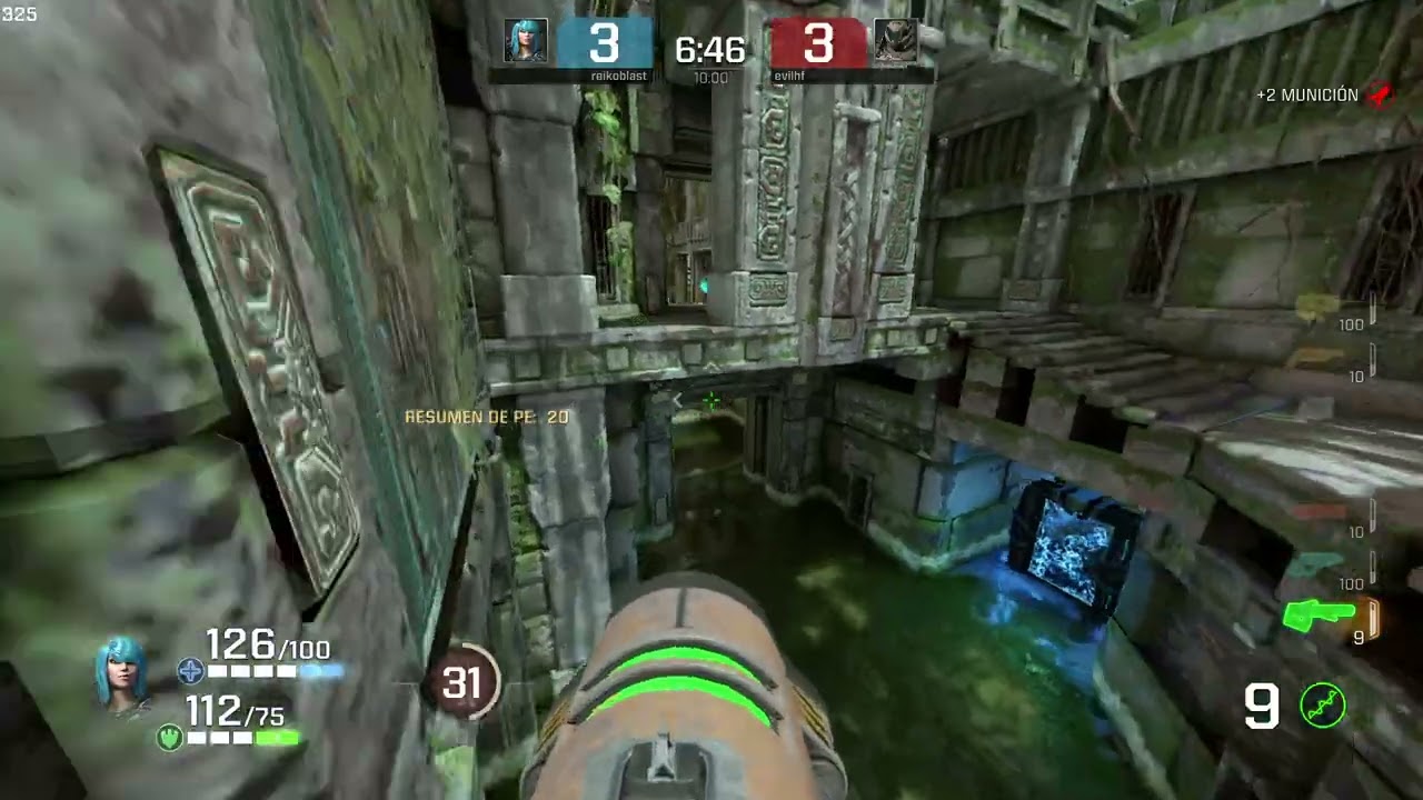 Quake Champions Gameplay Duel Ranked - AWOKEN - reikoblast gameplays