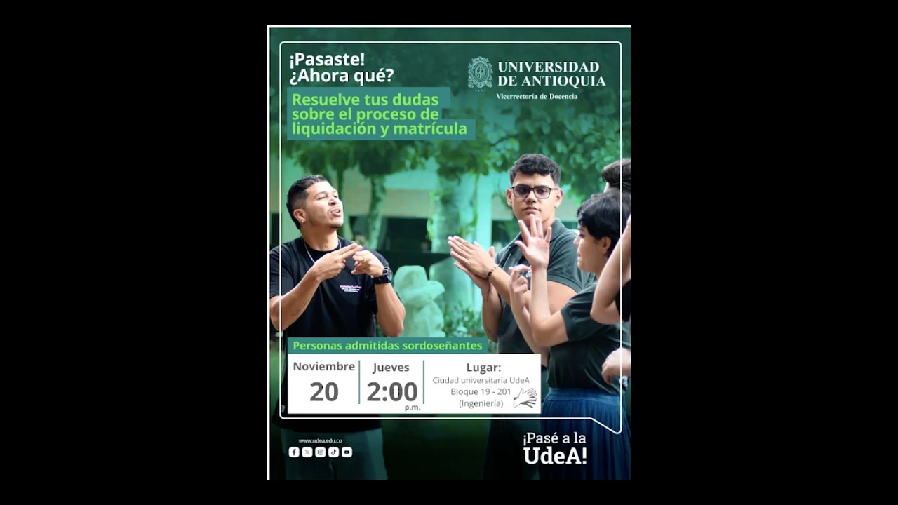 ¡Pasaste! ¿Ahora qué? Resuelve tus dudas sobre el proceso de liquidación y matrícula