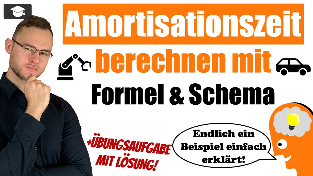 Amortisationszeit berechnen Beispiel einfach erkl&auml;rt