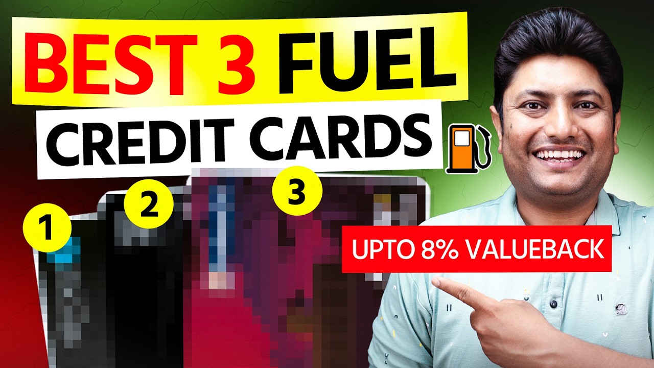 Top 3 Best Fuel Credit Cards in India 2026 | Up to 8% Cashback
