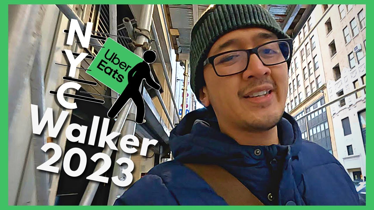 Freezing - Uber Eats Walker NYC - Day 15 - UberEats
