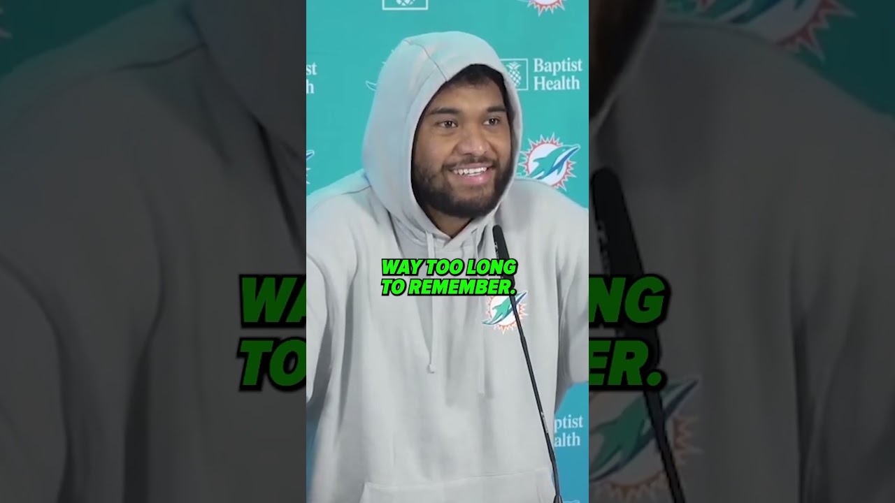 Tua pronounces his name to the German media #shorts