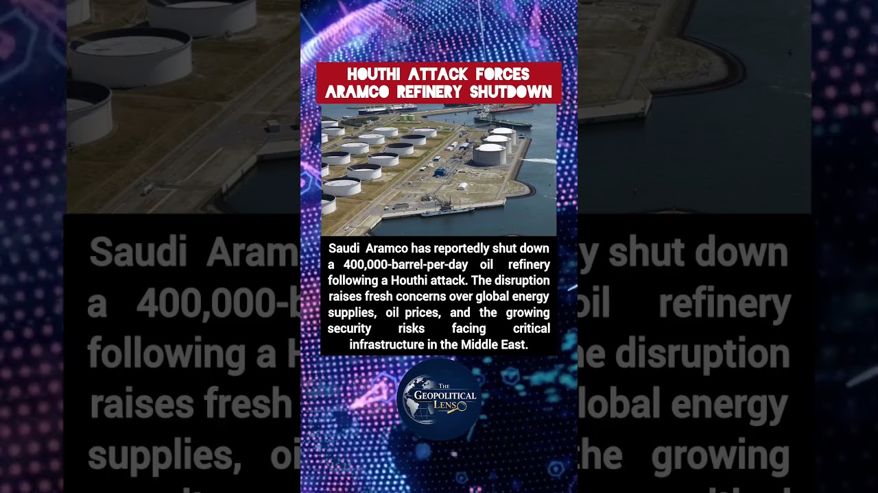Houthi Attack Shuts Down Major Saudi Aramco Oil Refinery