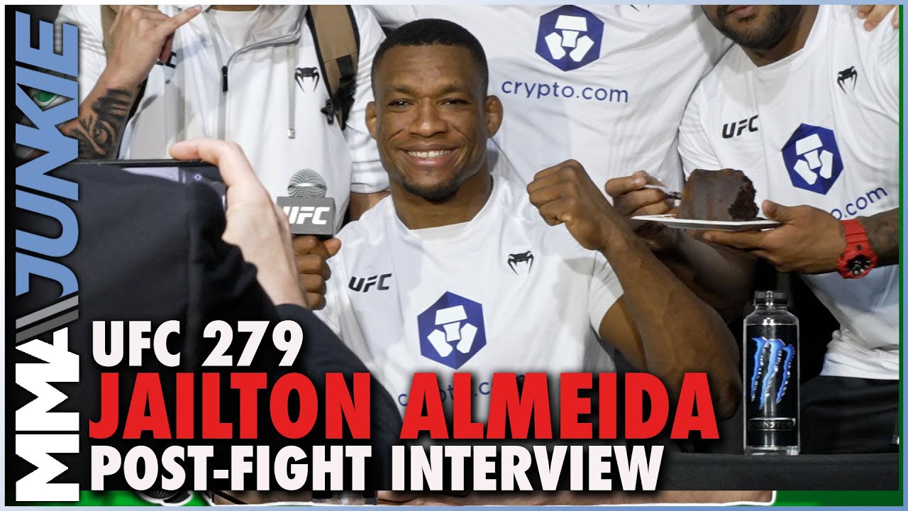 Jailton Almeida Rejects Joe Rogan's Compliment: Win Wasn't 'Easy' | UFC 279
