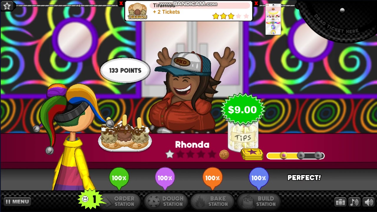 Papa's Scooperia HD | Rank 58 - All Standard Cookie Mixables Unlocked