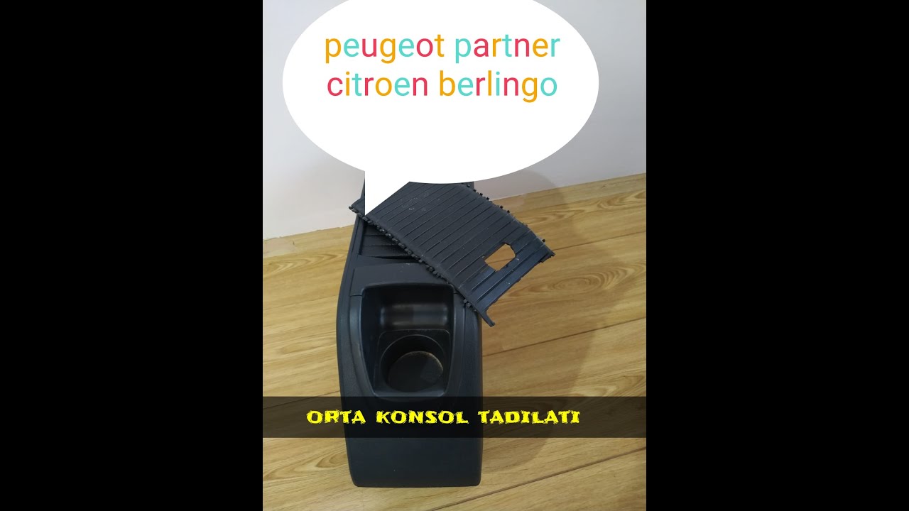 BERLİNGO PARTNER ORTA KONSOL KAPAK TADİLATI #peugeot #citroen