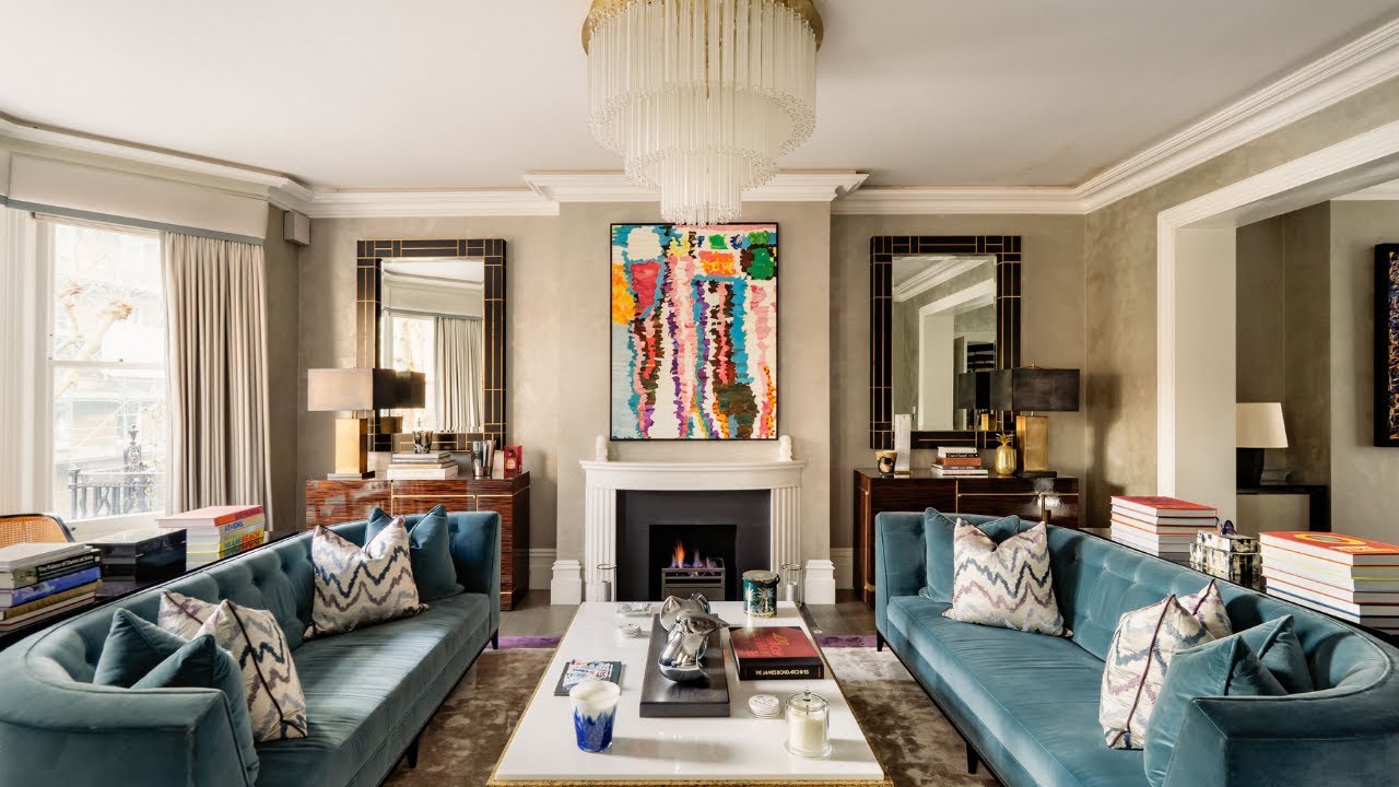 Magnificent flat with exceptionally grand lateral layout on a sought-after garden square