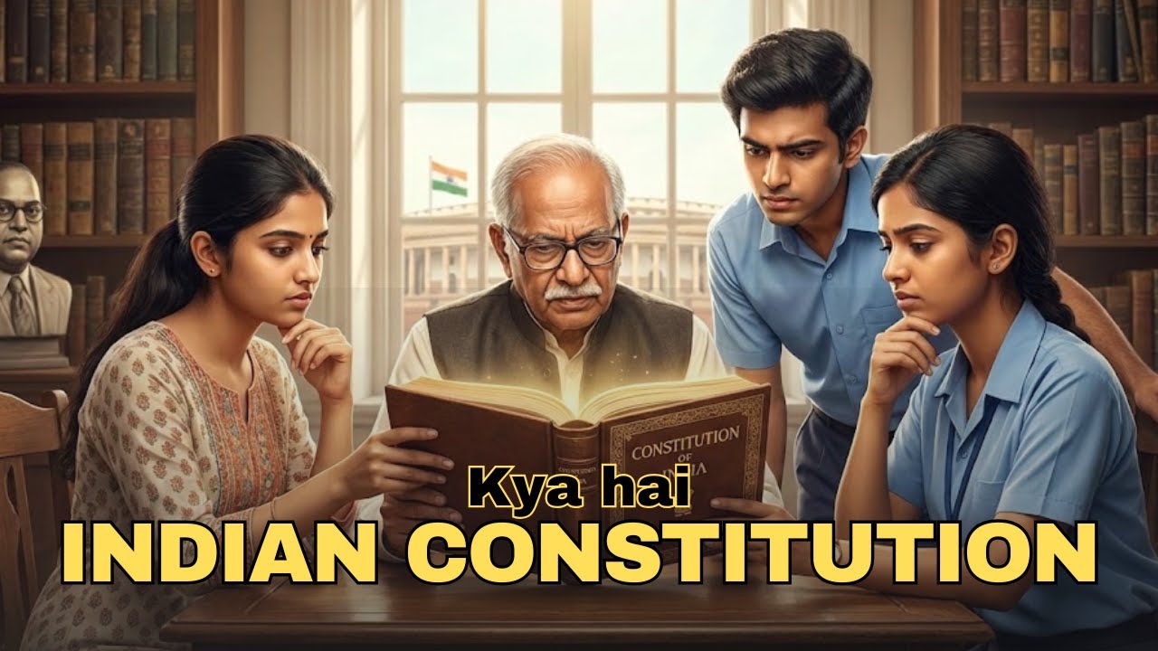 What Is Indian Constitution? Truth Behind India’s Democracy Explained Simply #india #law #democracy