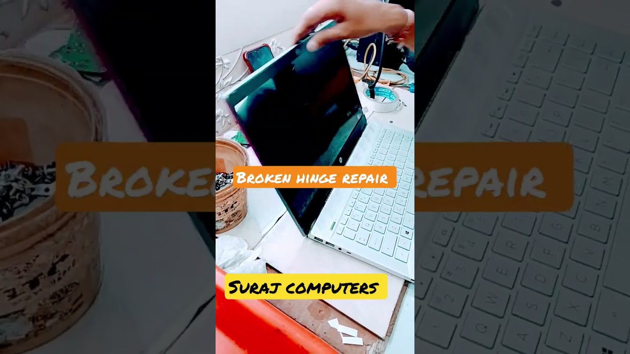 Quick fix for broken laptop Hinges | HP laptop hinge repair in Delhi NCR