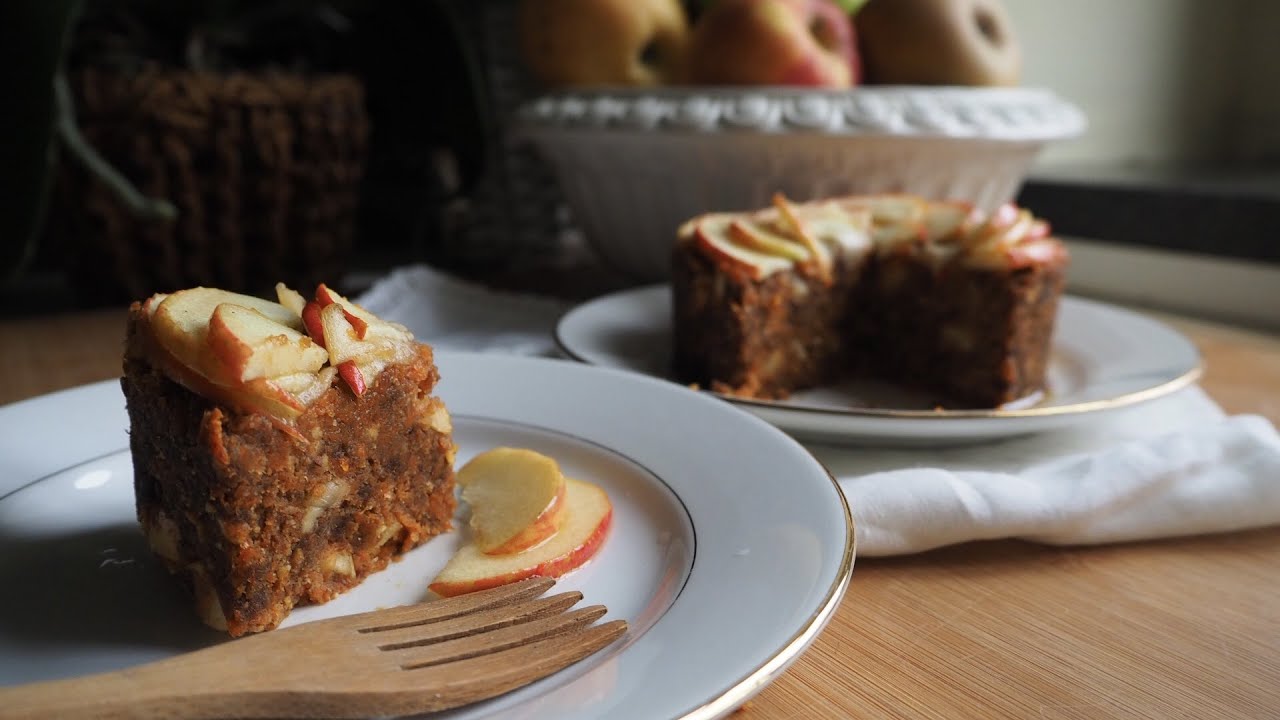 Torta di mele crudista : come fare una torta di mele gustosa vegana e crudista