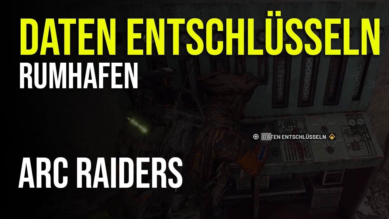 ARC Raiders - Die Daten entschl&uuml;sseln Quest Guide - Entschl&uuml;sselungsger&auml;t Raumhafen
