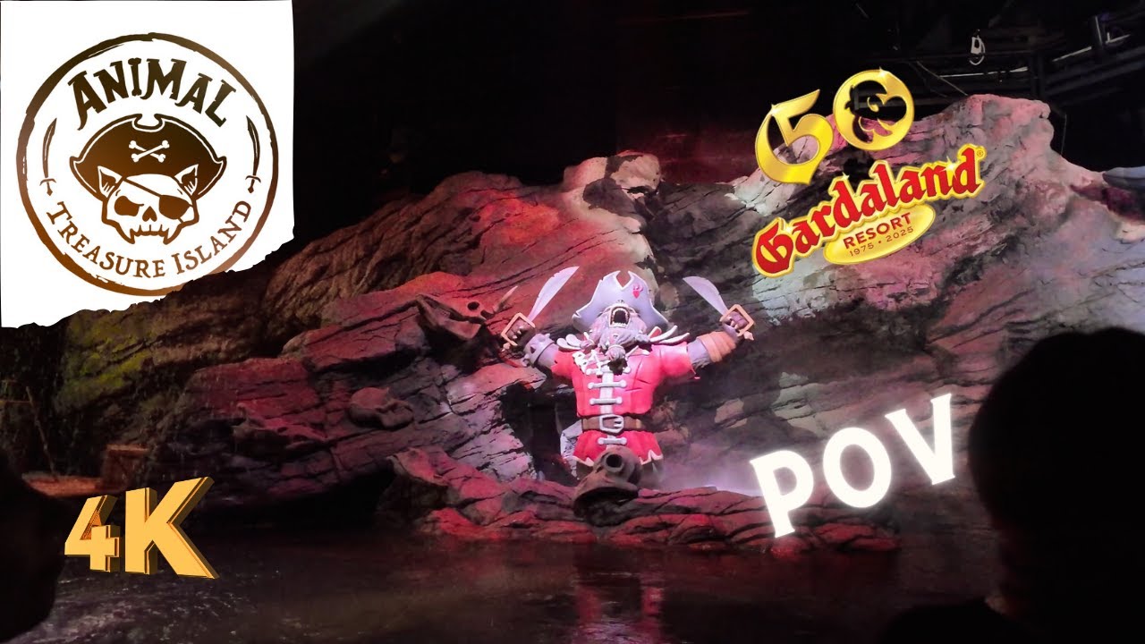 [4K POV] Animal Treasure Island - NUOVA ATTRAZIONE Gardaland 2025! (On-Ride Completo)