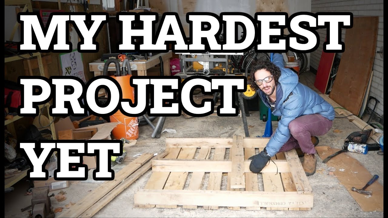 Turning a Free Pallet into a Modern Dining Table