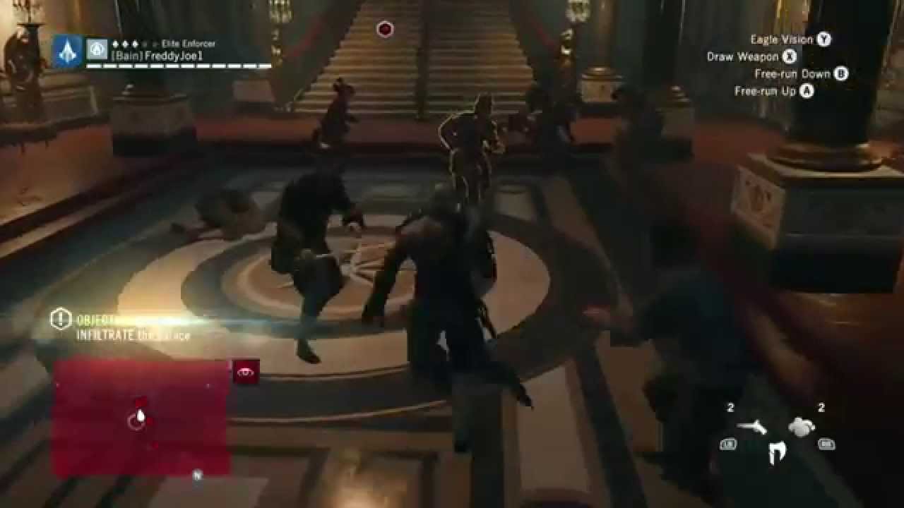 Assassin's Creed Unity Gameplay Initiate a Prison Break (Xbox One)
