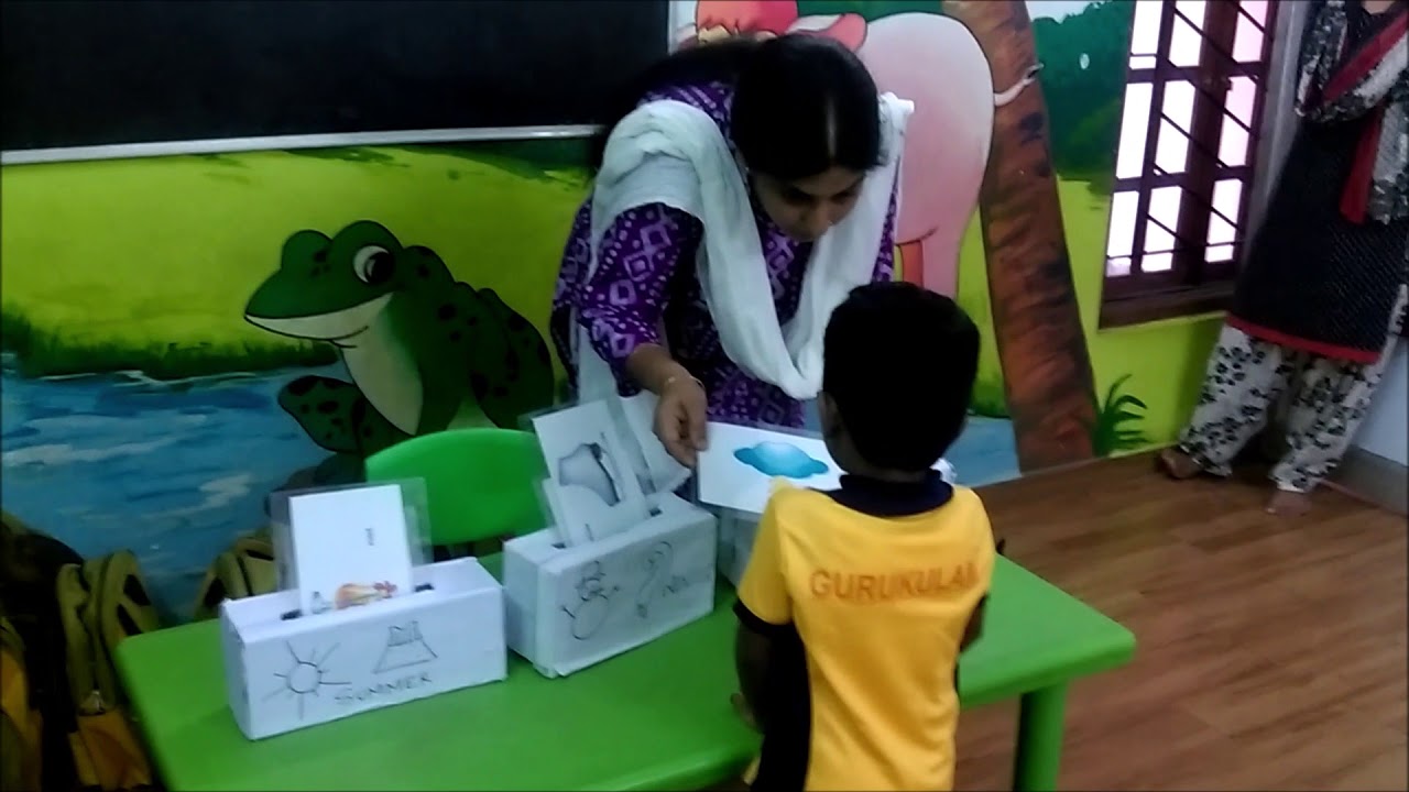 Sorting Activity - flash cards |Gurukulam
