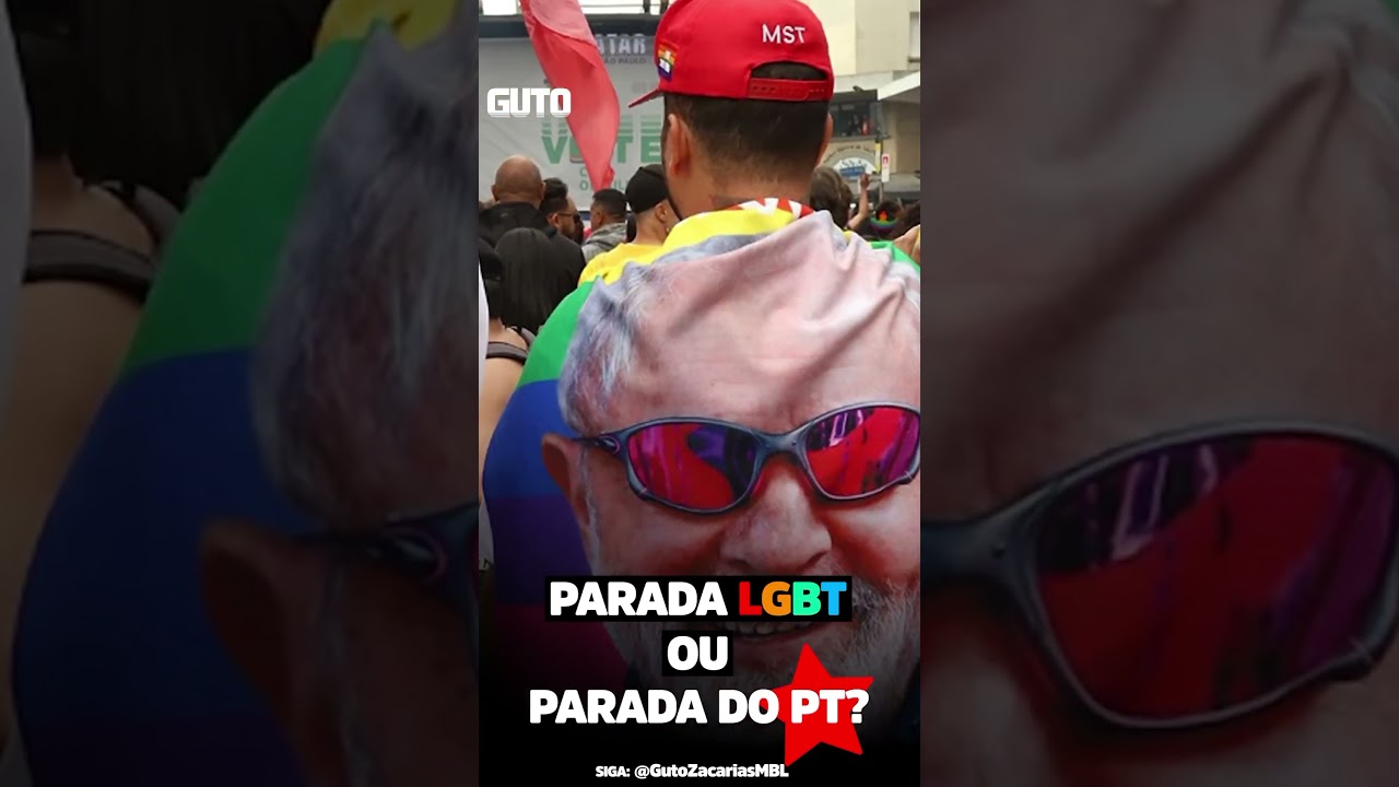 PARADA LGBT OU PARADA DO PT? #direita #explore #foralula #tiktok