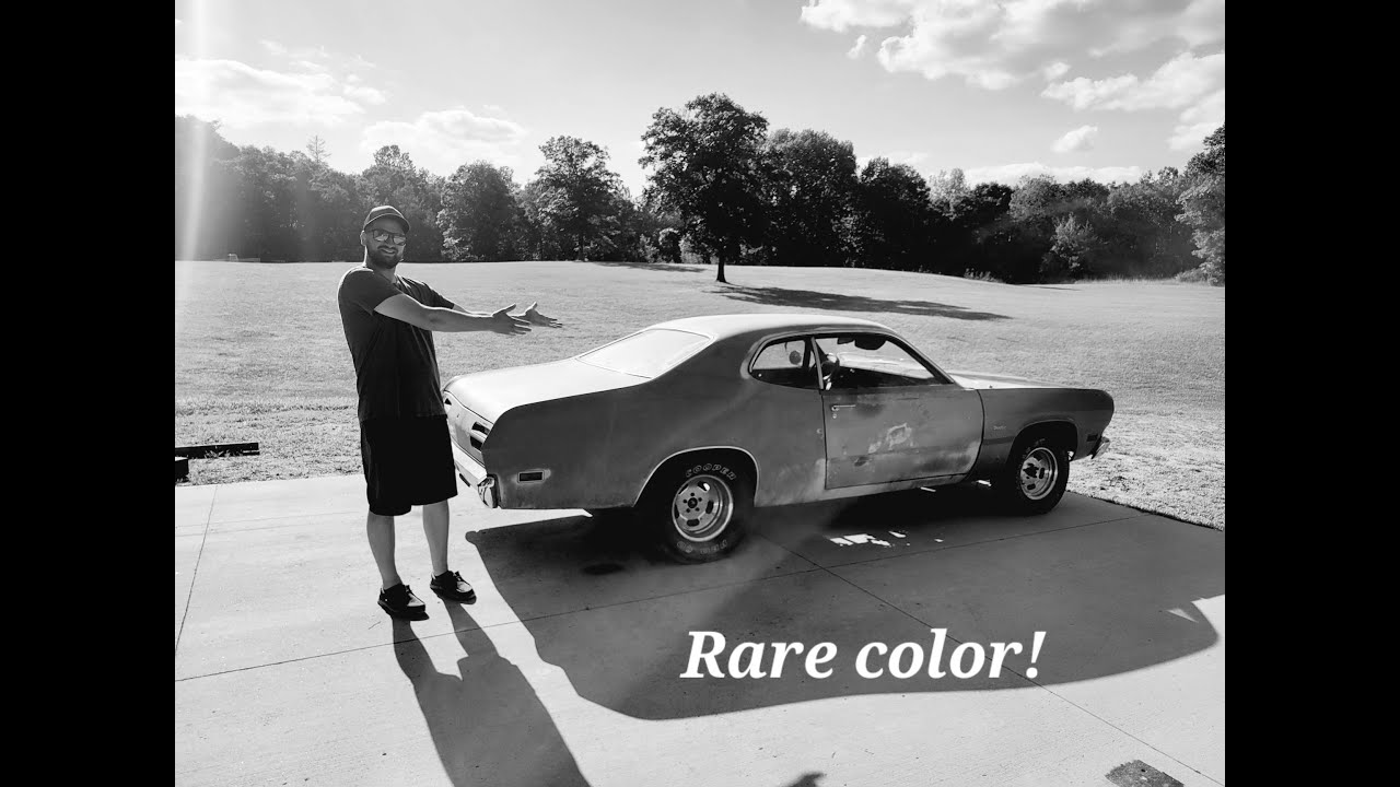 I bought the rarest color 1970 Plymouth Duster!
