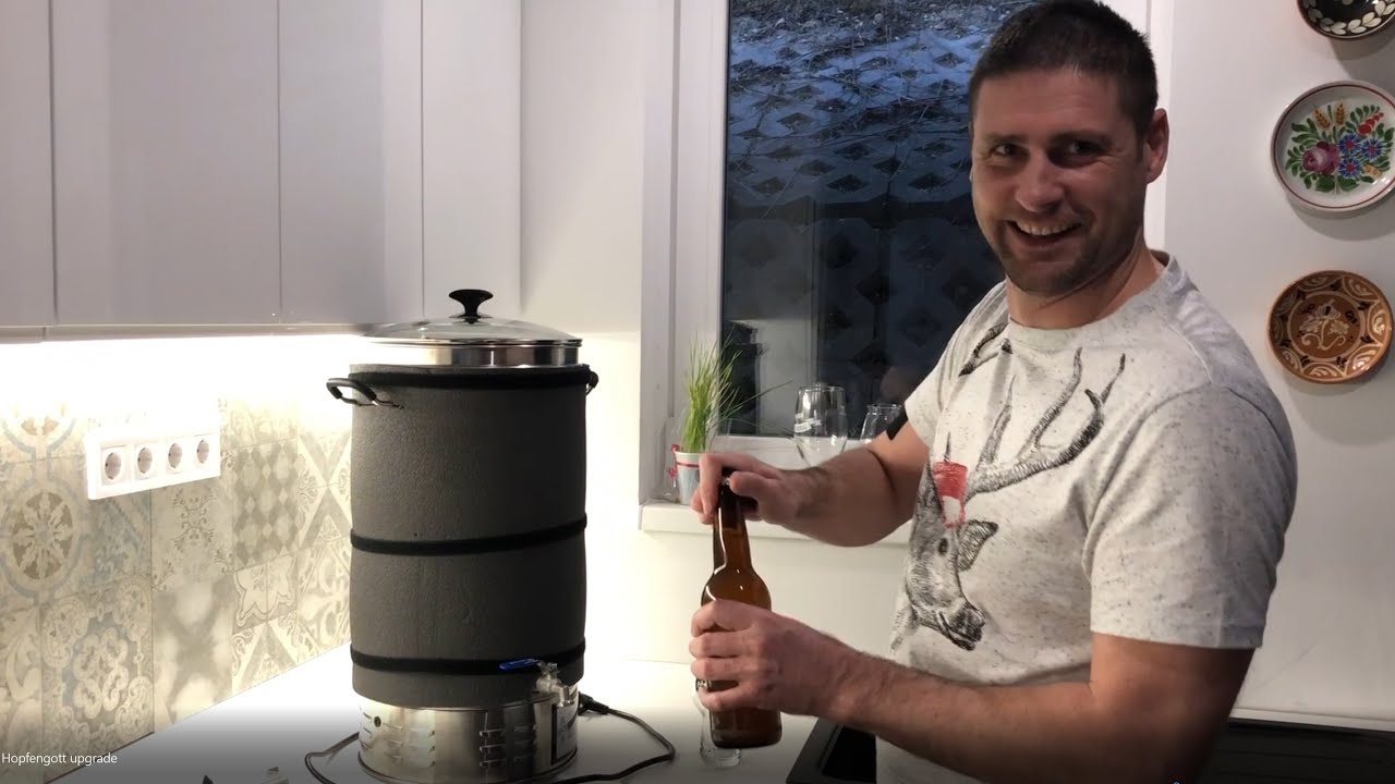 Hopfengott sörfőzőgép upgrade