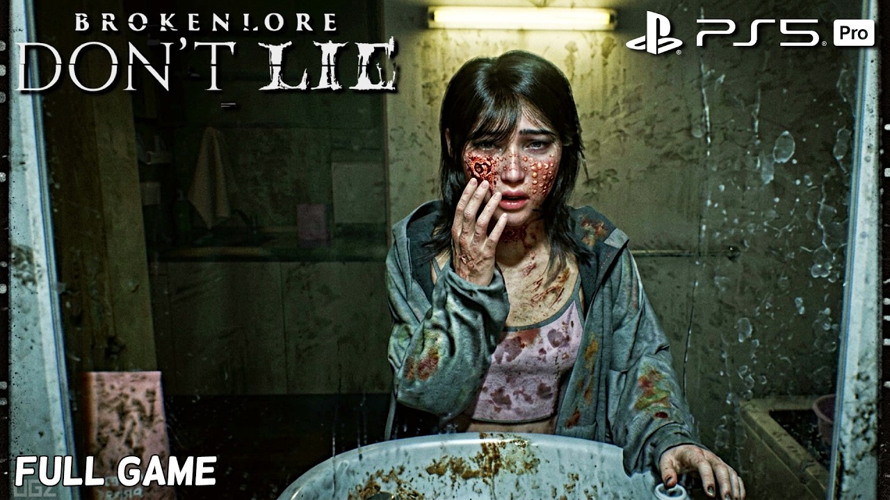 BrokenLore: DON&rsquo;T LIE - PS5 PRO Full Game Walkthrough | Psychological Horror Game