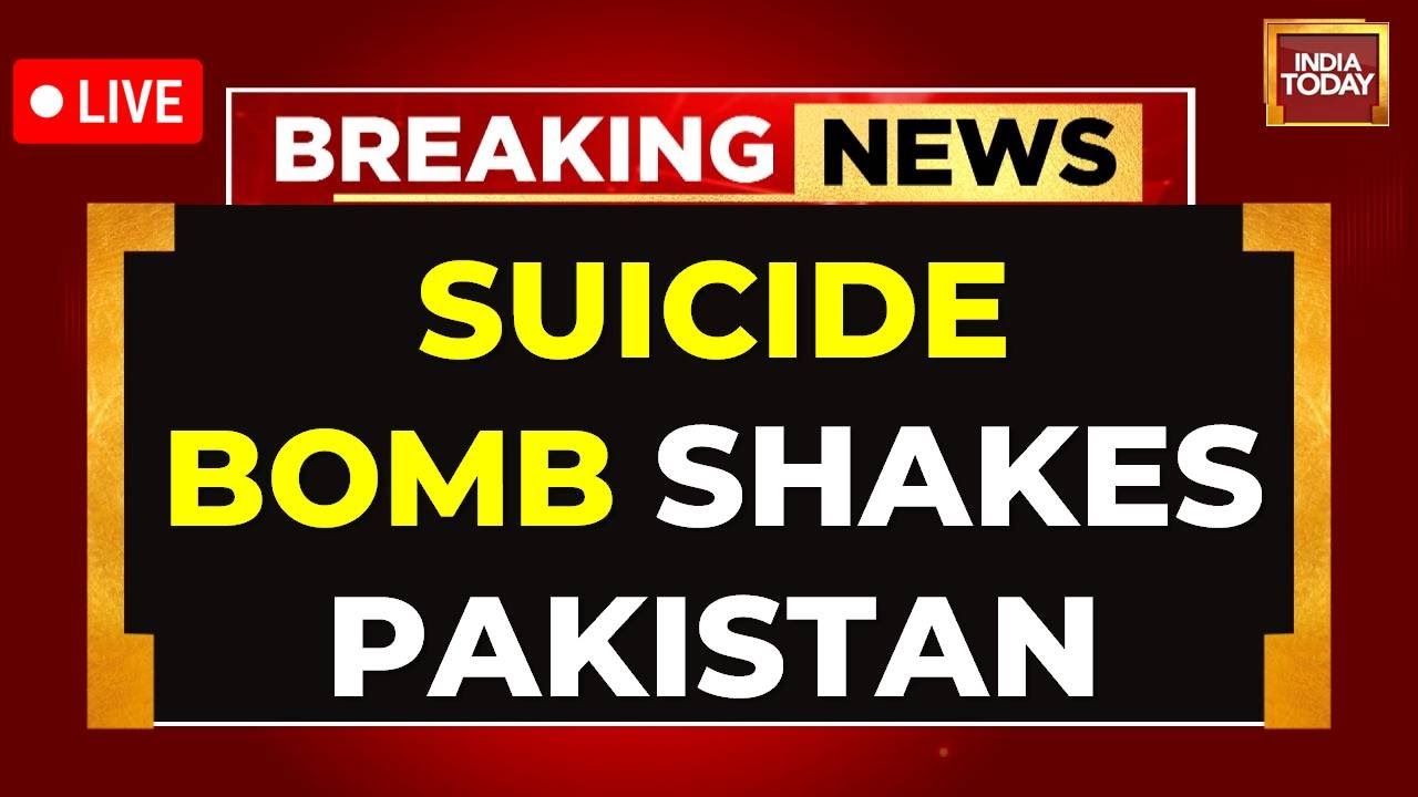 Pakistan Blast News LIVE: Islamabad Suicide Blast Kills 50 During Friday Prayers | India Today LIVE