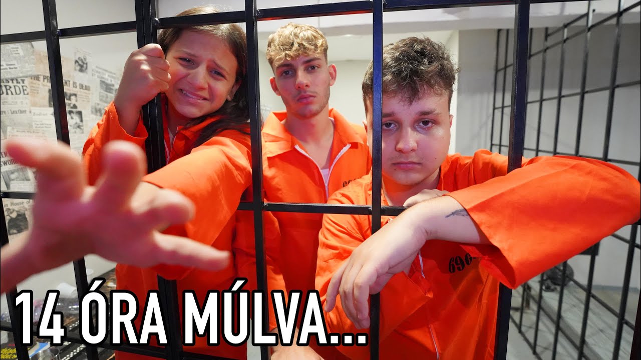 24 Óra Börtönben 🕛🧱(beleőrültünk)