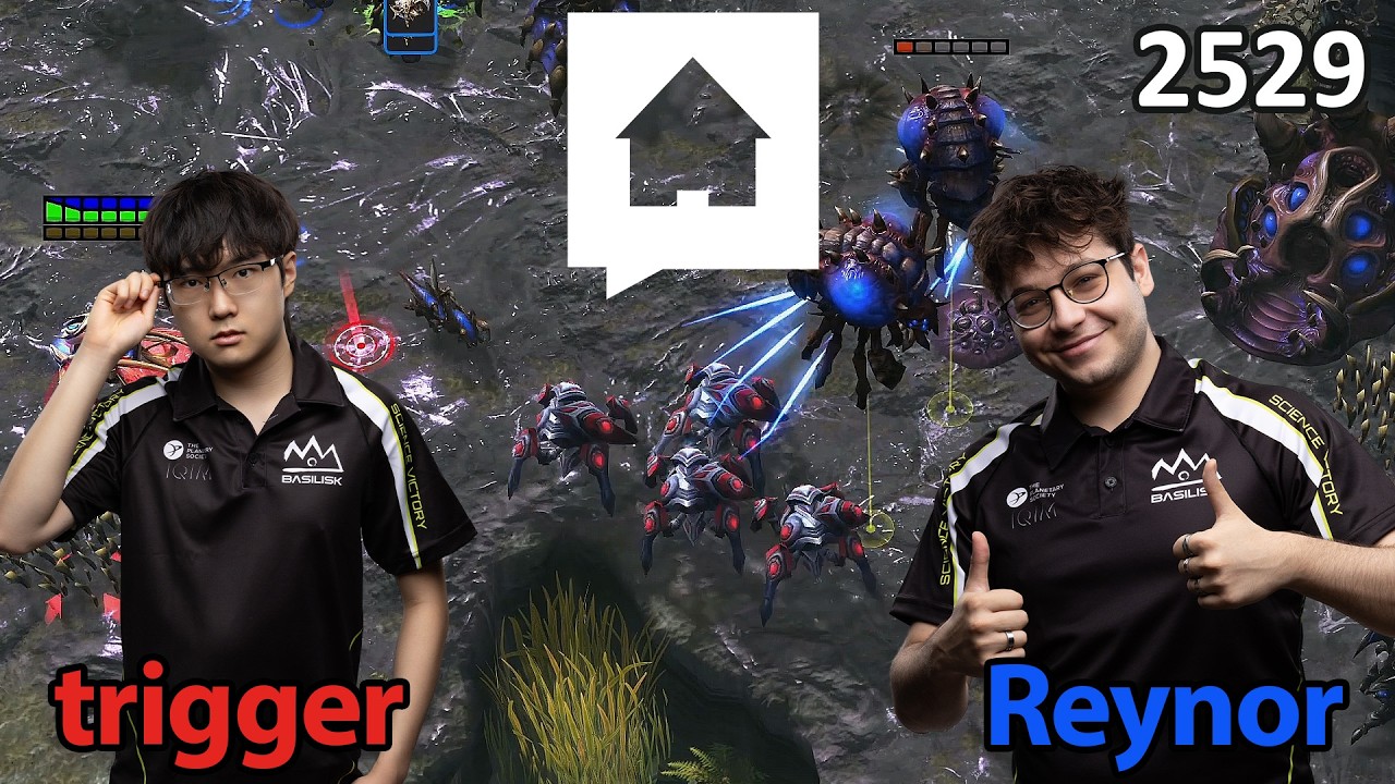 TEAM BASILISK - 🇨🇦 trigger (P) vs 🇮🇹 Reynor (Z) - HomeStory Cup XXVIII - StarCraft 2 - 2529