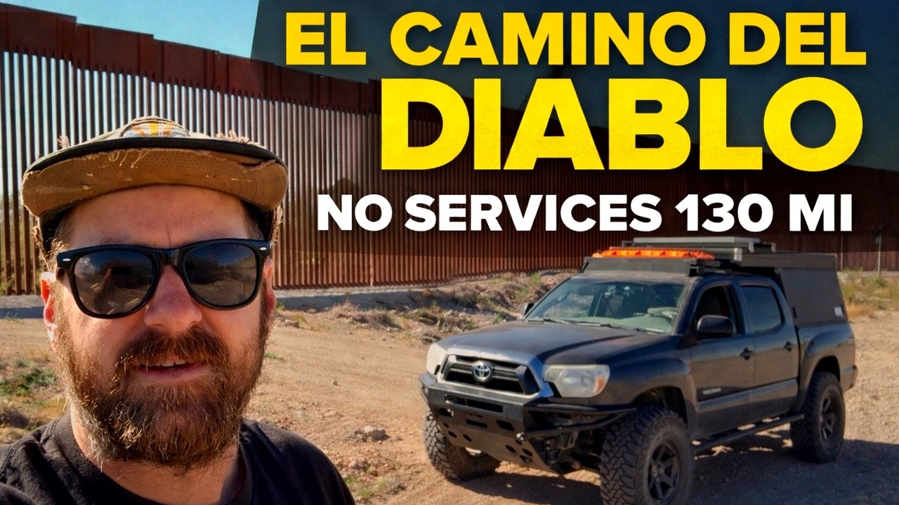 This Road has no Services for 130 Miles! | Kofa to Organ Pipe