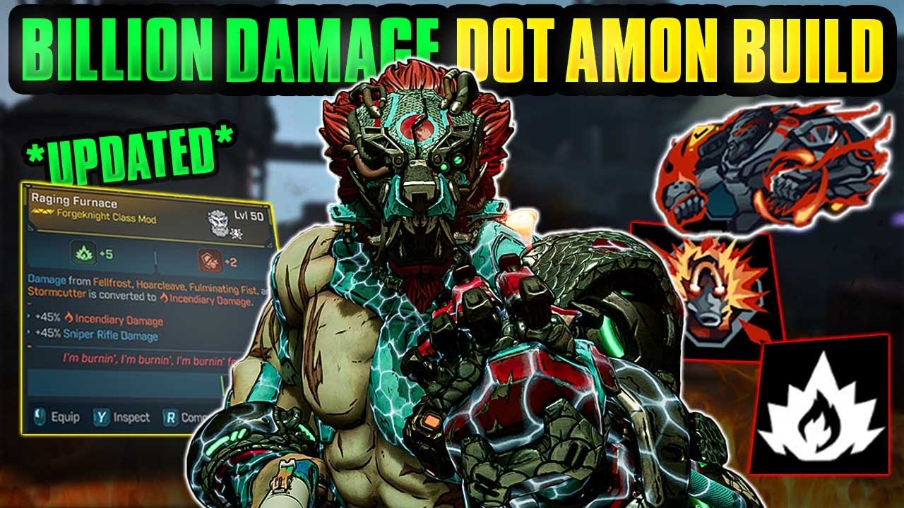 UPDATED 1 BILLION+ DAMAGE DOOMFIST AMON TO DESTROY BLOOMREAPER! | Borderlands 4 Amon Build Guide