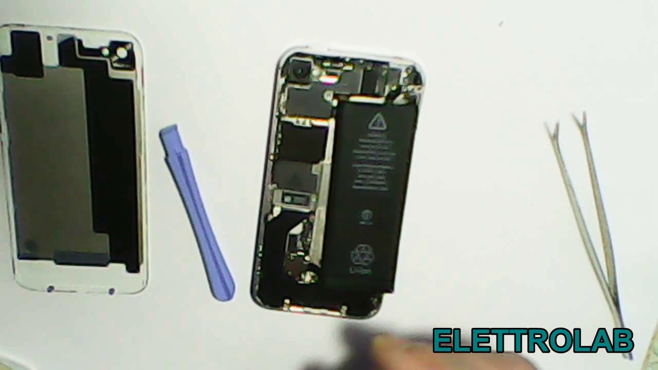 Iphone 4S sostituzione batteria