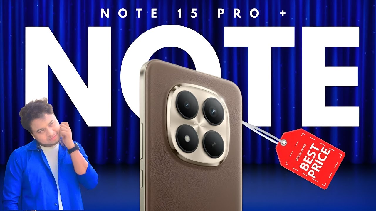 ₹____ Mein Itna Sab? 😲 | Redmi Note 15 Pro Plus REAL Beast 🔥 || 200MP Main camera 📸 with 6500 mAh 🔋