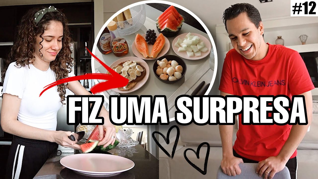 PREPAREI UM CAFÉ DA MANHÃ ESPECIAL PARA O MARIDO! ❤️